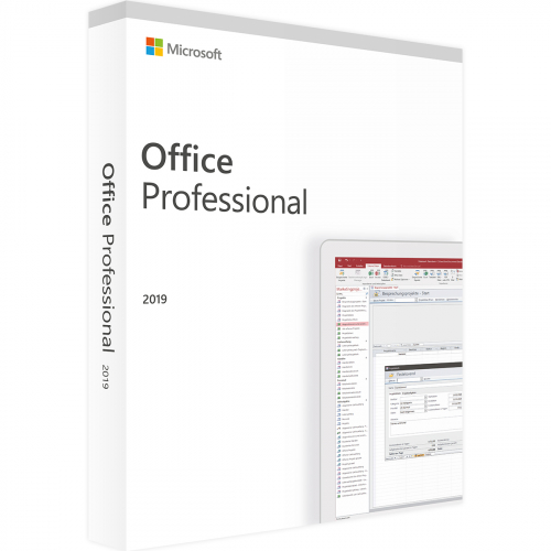 Microsoft Office 2019 Professional 1PC Download Licence - 034545PLA-DE