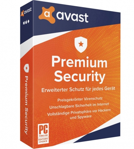 Avast Premium Security 2021 (1 PC / 1 Jahr)