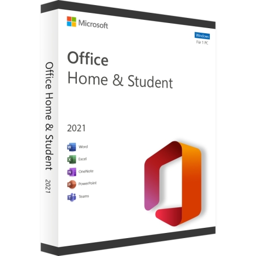 Microsoft Office 2021 Home & Student 1 PC Download Lizenz - 004596