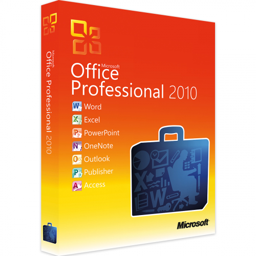 Microsoft Office 2010 PROFESSIONAL 1PC