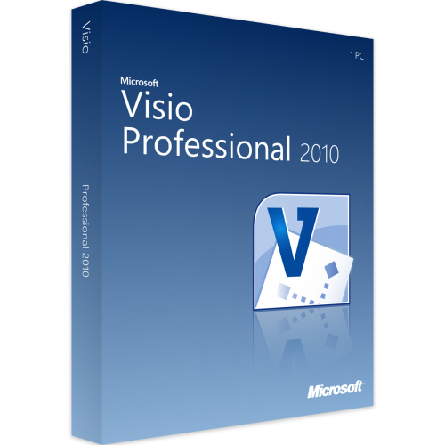 Microsoft Visio 2010 PROFESSIONAL 1 PC