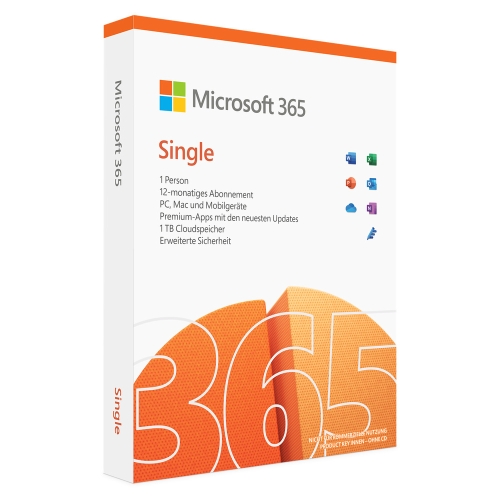 Microsoft Office 365 Single | 1 User / 1 Jahr | 5 Geräte Download