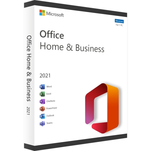 Microsoft Office 2021 Home & Business 1 PC Download Lizenz - 768957