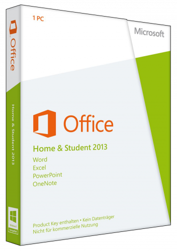 Microsoft Office 2013 Home & Student PKC Retail Box